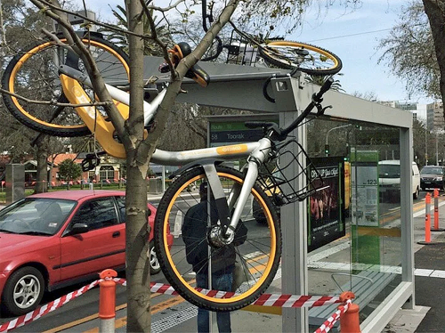 この 自転車 を 使っ て も いい です か 英語