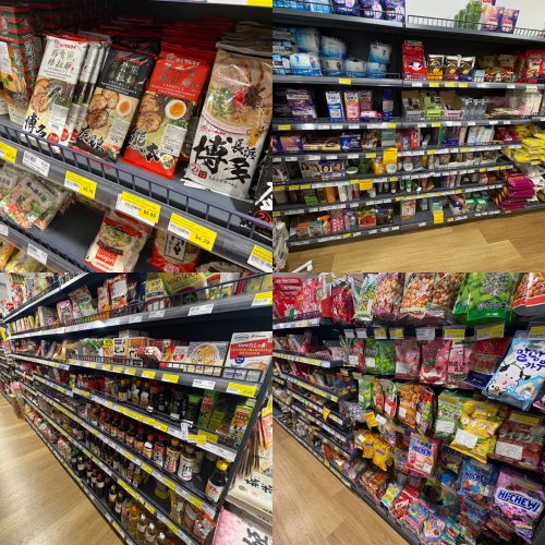 Sunlit Asian Supermarket の入口――Kelvin Grove で日本食材が充実するアジア系スーパー